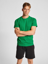 hummel Men's Red Heavy Short Sleeve T-Shirt-5