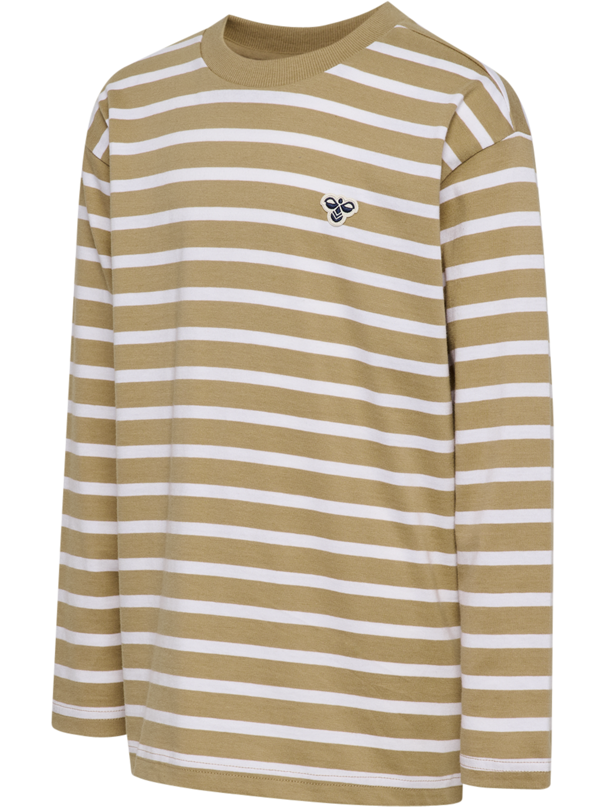 hummel Youth Loose Stripe Long Sleeve T-Shirt Bee-1