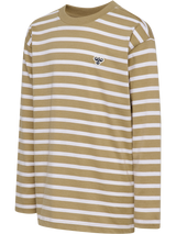 hummel Youth Loose Stripe Long Sleeve T-Shirt Bee-1