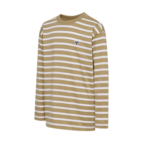 hummel Youth Loose Stripe Long Sleeve T-Shirt Bee-1