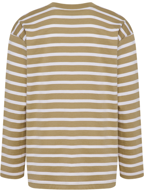 hummel Youth Loose Stripe Long Sleeve T-Shirt Bee-2