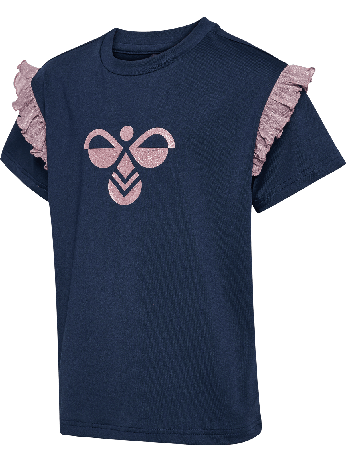 hummel Youth Mix Glitter Short Sleeve T-Shirt-1