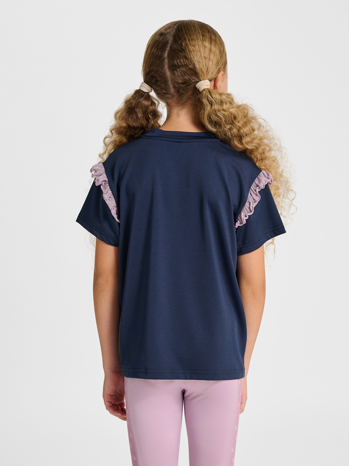 hummel Youth Mix Glitter Short Sleeve T-Shirt-4