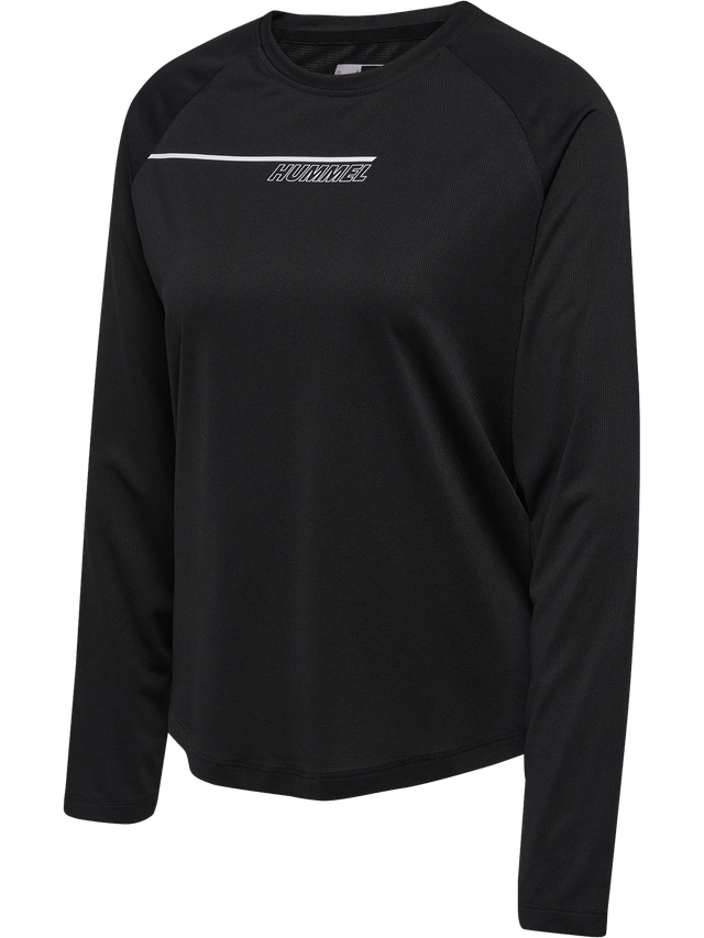 hummel Women's Court Light Weight Long Sleeve T-Shirt-1