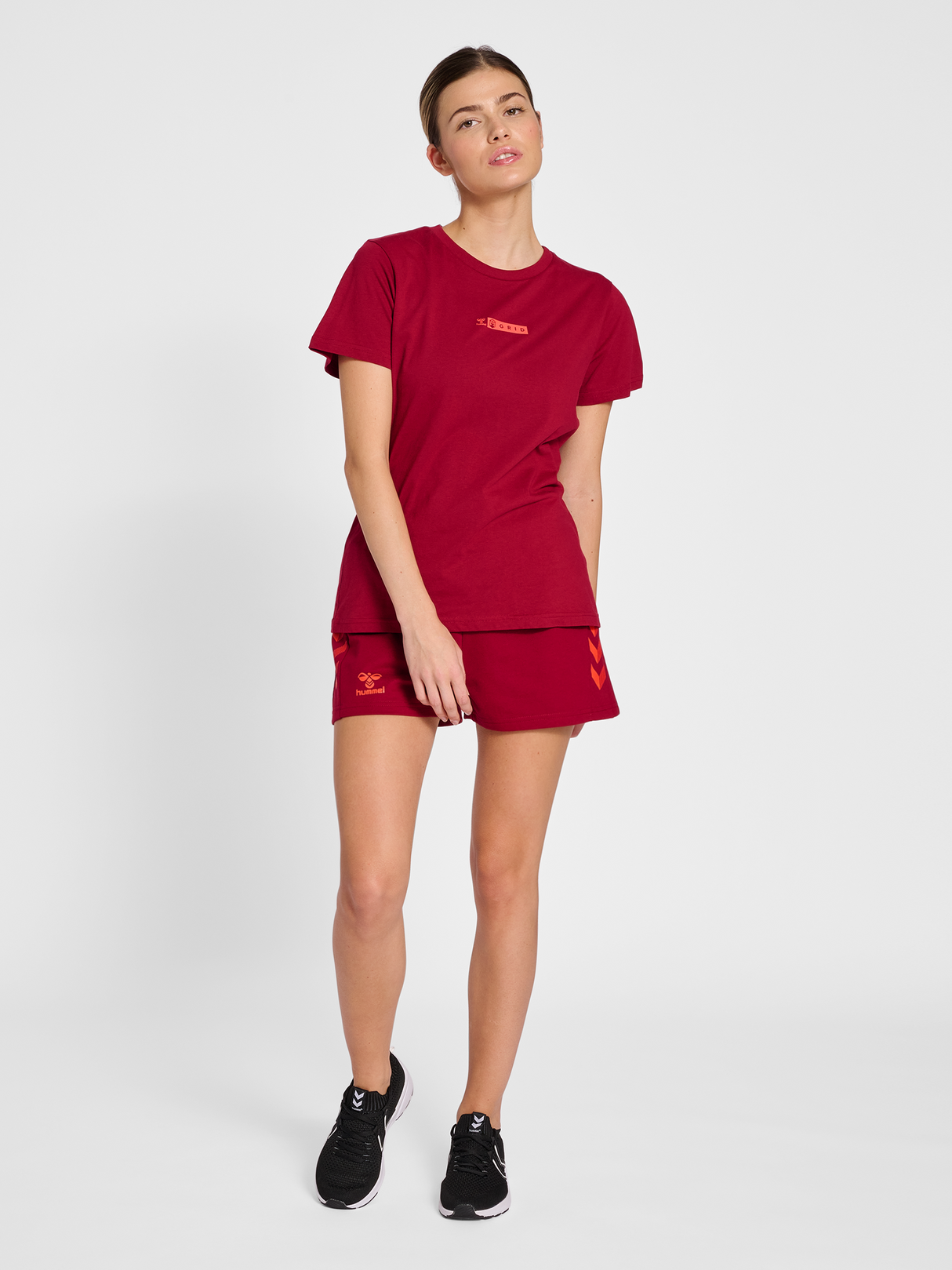 hummel Women's Offgrid Cotton Shorts-4