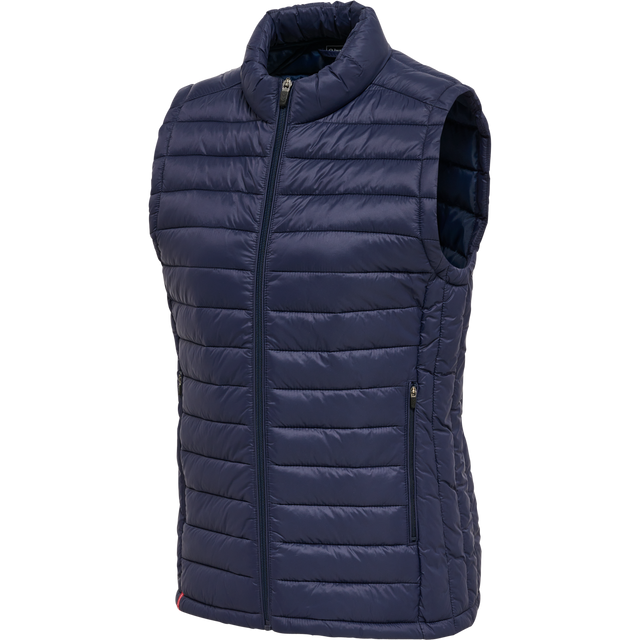 hummel Women's Red Quilted Waistcoat-1