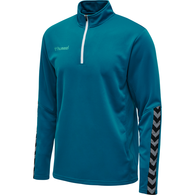 hummel Men's Authentic Half Zip Sweatshirt-1