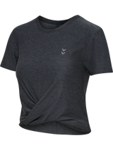 hummel Women's Yoga Wrap Short Sleeve T-Shirt-1