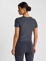 hummel Women's Yoga Wrap Short Sleeve T-Shirt-5