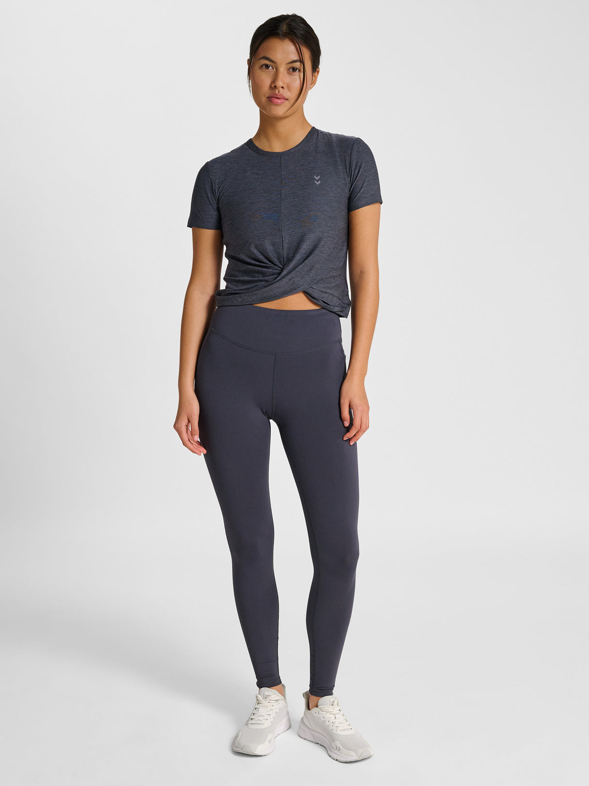 hummel Women's Yoga Wrap Short Sleeve T-Shirt-7