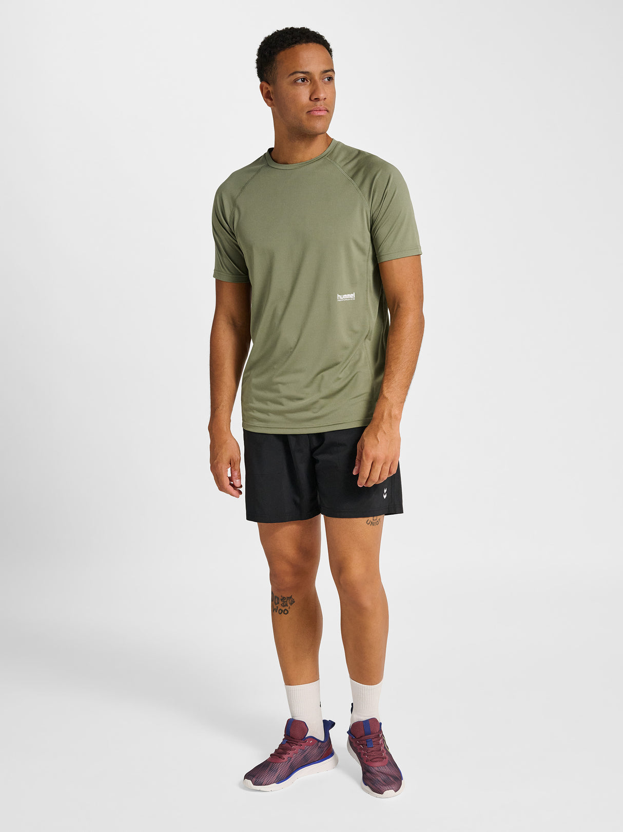 hummel Men's Pulse Workout Short Sleeve T-Shirt-7