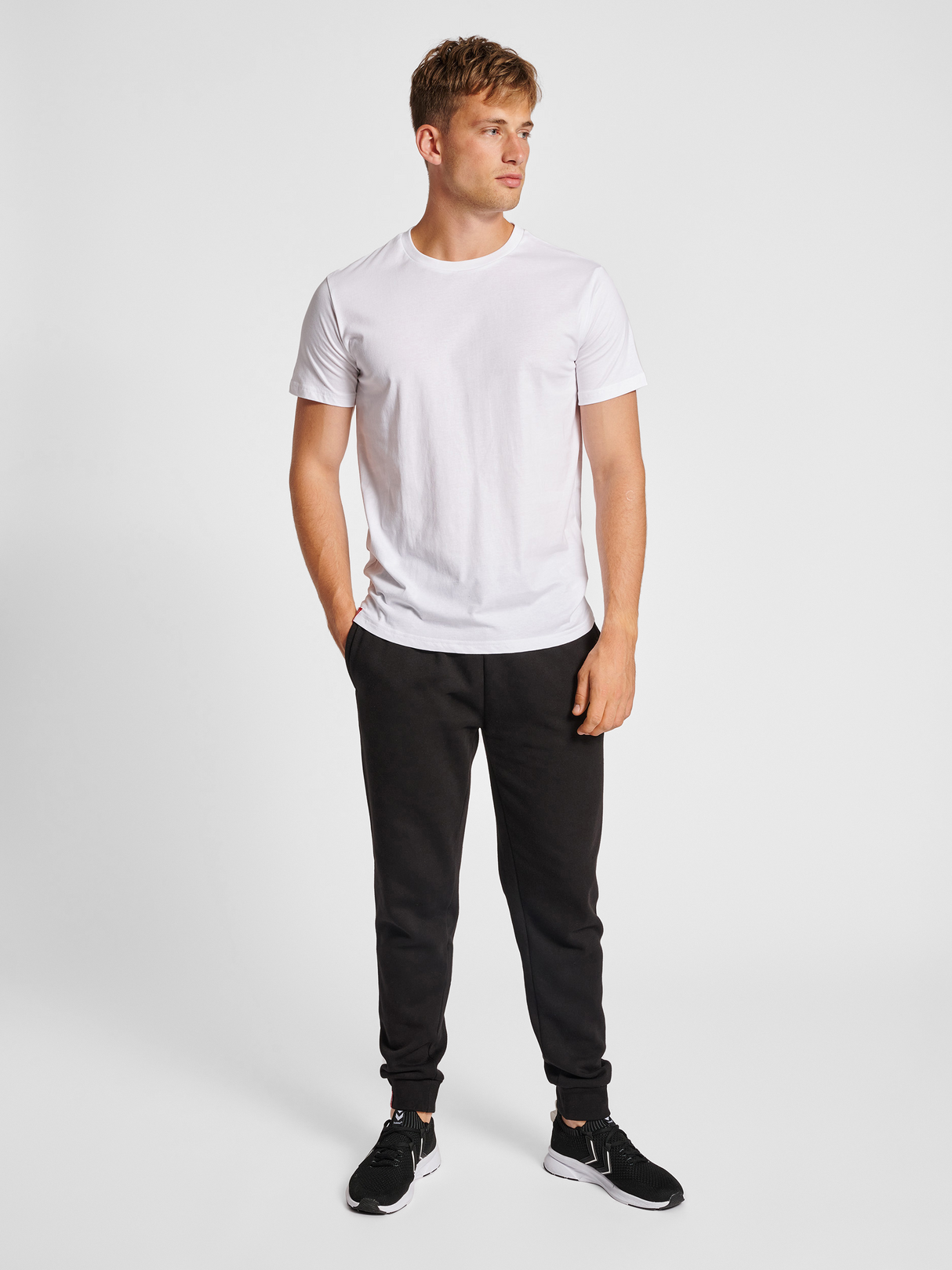 hummel Men's Basic Short Sleeve T-Shirt-4