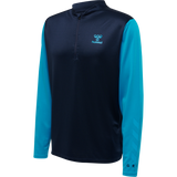 hummel Men's Ongrid 1/2 Zip Poly Sweatshirt-1