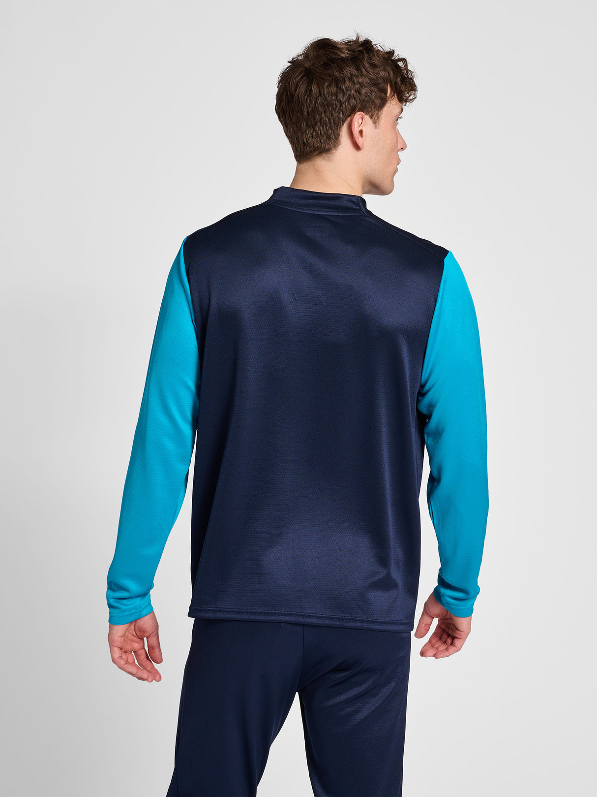 hummel Men's Ongrid 1/2 Zip Poly Sweatshirt-6
