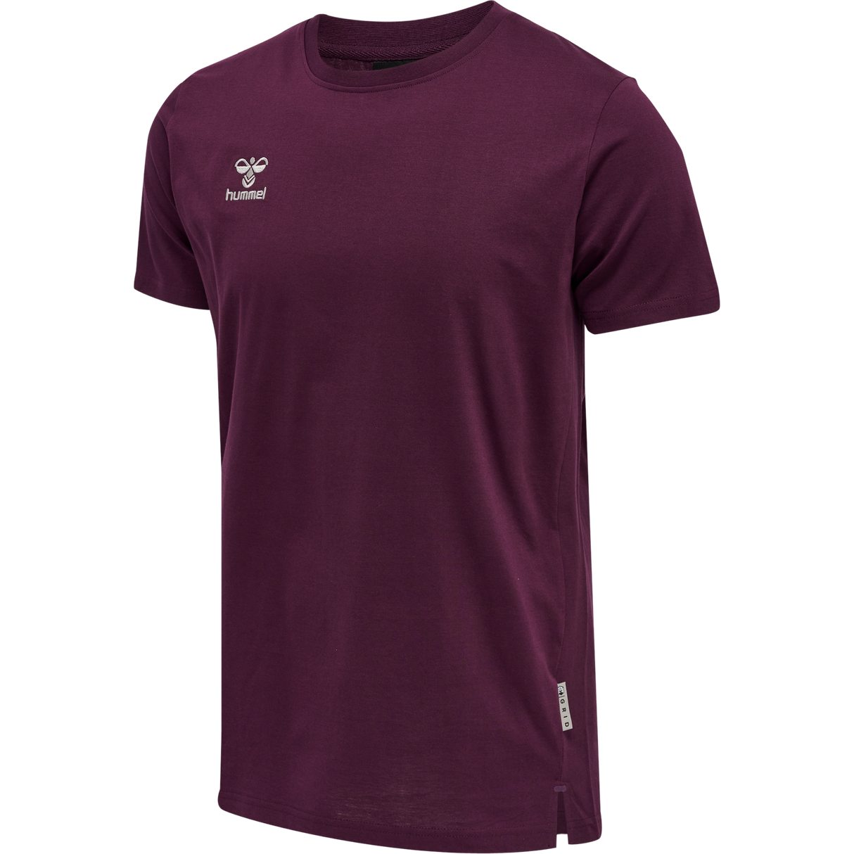 hummel Men's Move Grid Cotton Short Sleeve T-Shirt-1