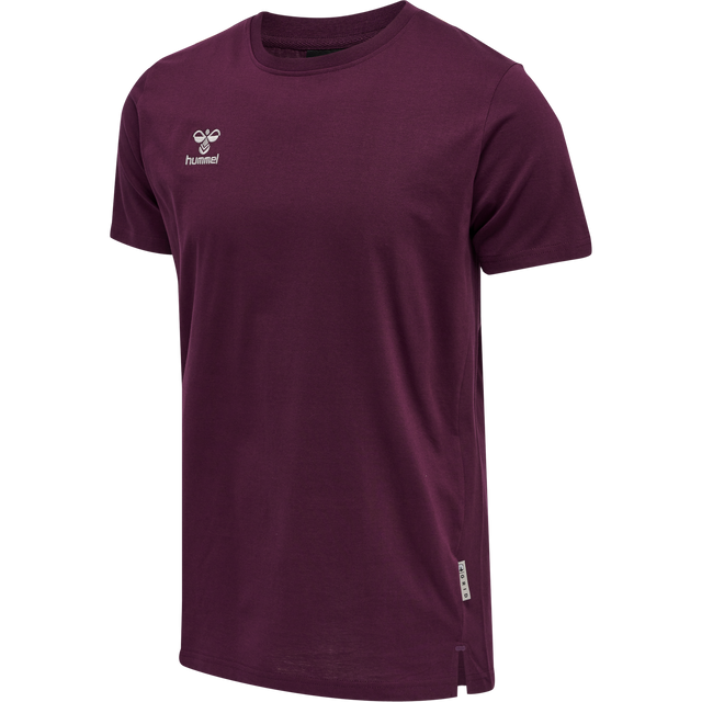 hummel Men's Move Grid Cotton Short Sleeve T-Shirt-1