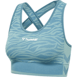 hummel Women's Mindful Training Saga Seamless Sports Top-1