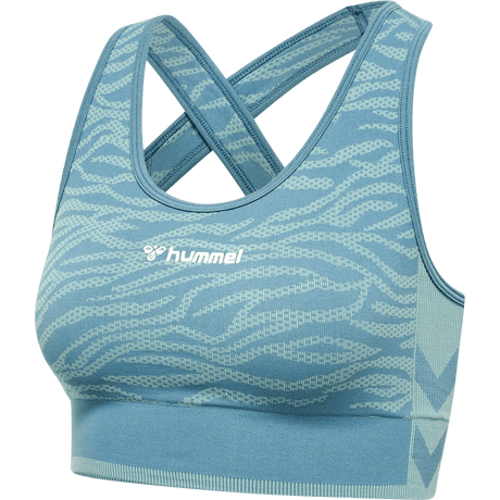 hummel Women's Mindful Training Saga Seamless Sports Top-1