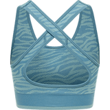 hummel Women's Mindful Training Saga Seamless Sports Top-2