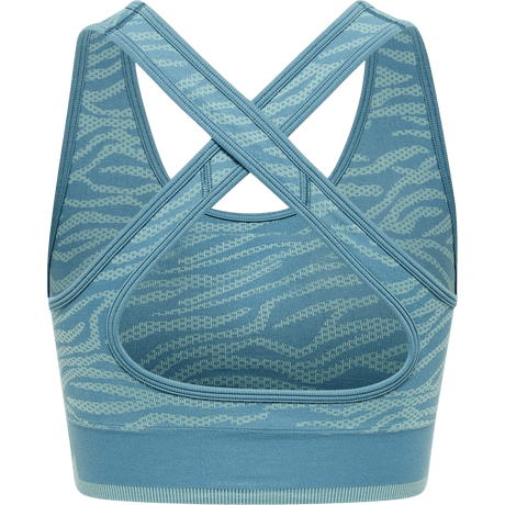 hummel Women's Mindful Training Saga Seamless Sports Top-2