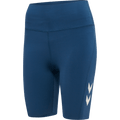 hummel Women's Mindful Training Grace High Waist Tight Shorts-1