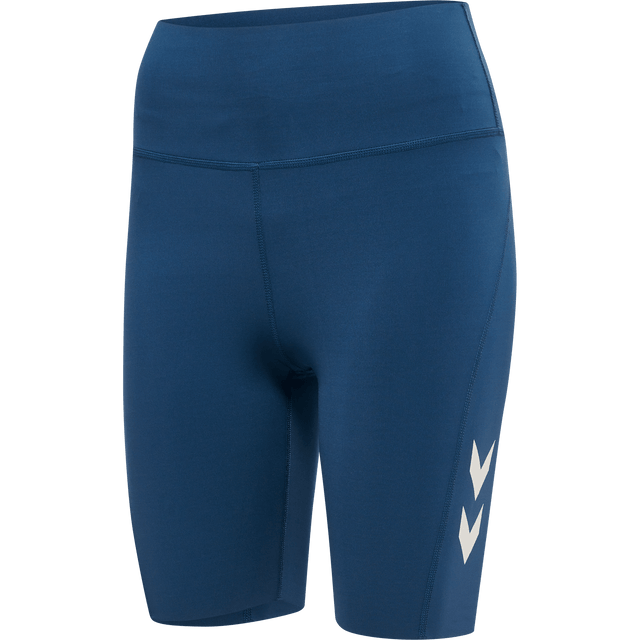 hummel Women's Mindful Training Grace High Waist Tight Shorts-1