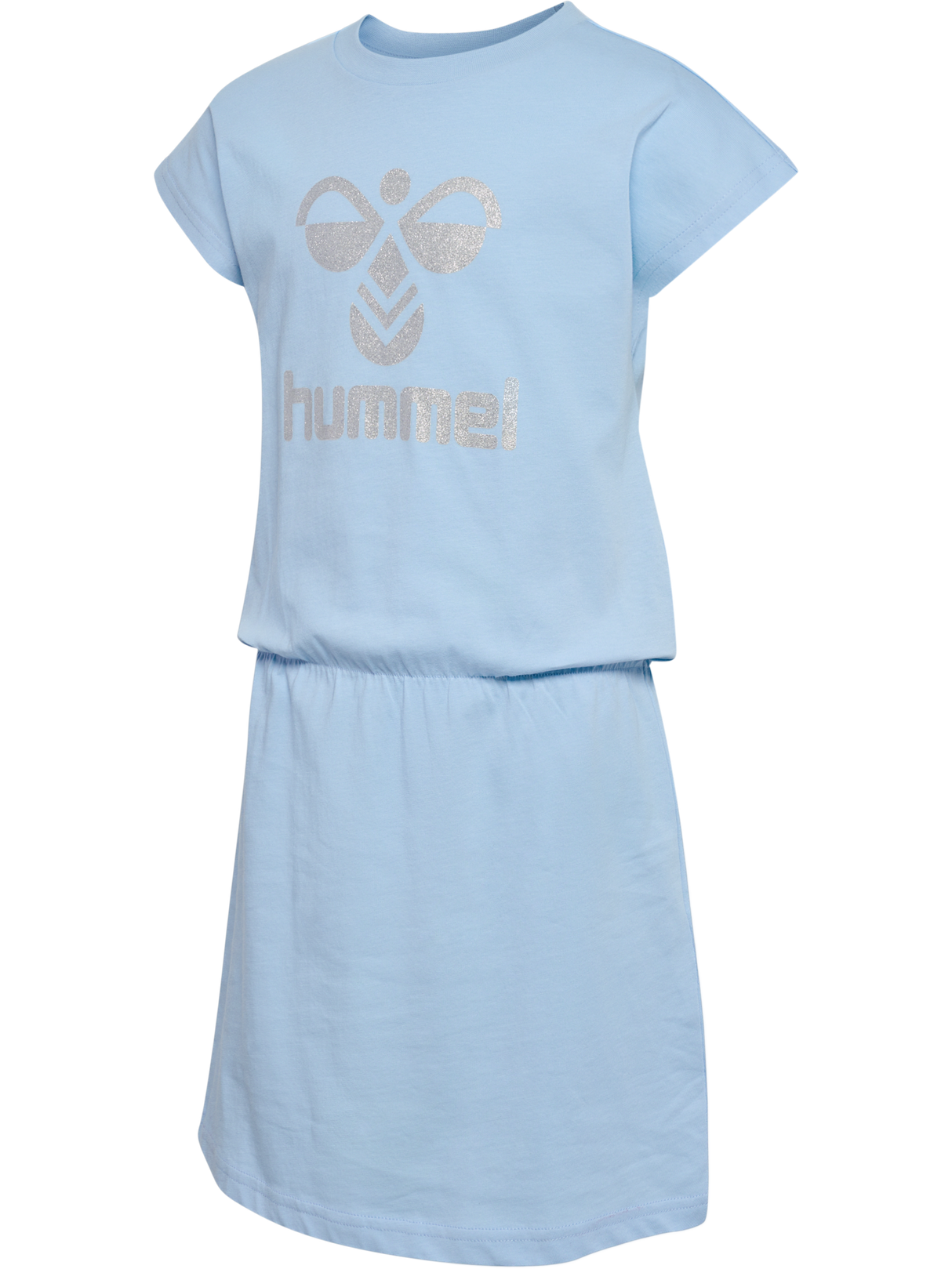 hummel Youth Flowy Dress Short Sleeve-1