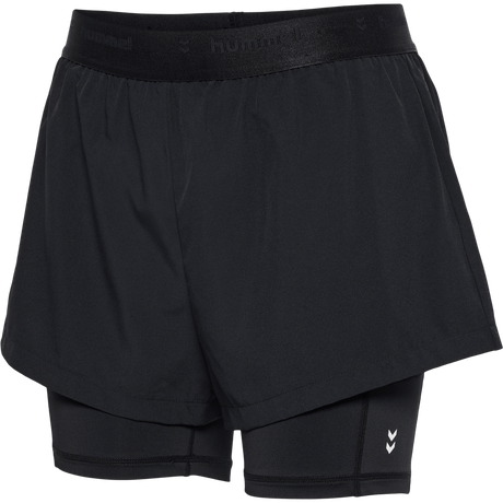 hummel Women's Mindful Training Fly 2 In 1 Shorts-1