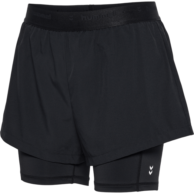 hummel Women's Mindful Training Fly 2 In 1 Shorts-1