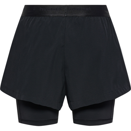 hummel Women's Mindful Training Fly 2 In 1 Shorts-2