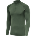 hummel Men's Stroke Seamless Half Zip-1