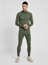 hummel Men's Stroke Seamless Half Zip-4