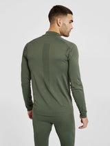 hummel Men's Stroke Seamless Half Zip-6