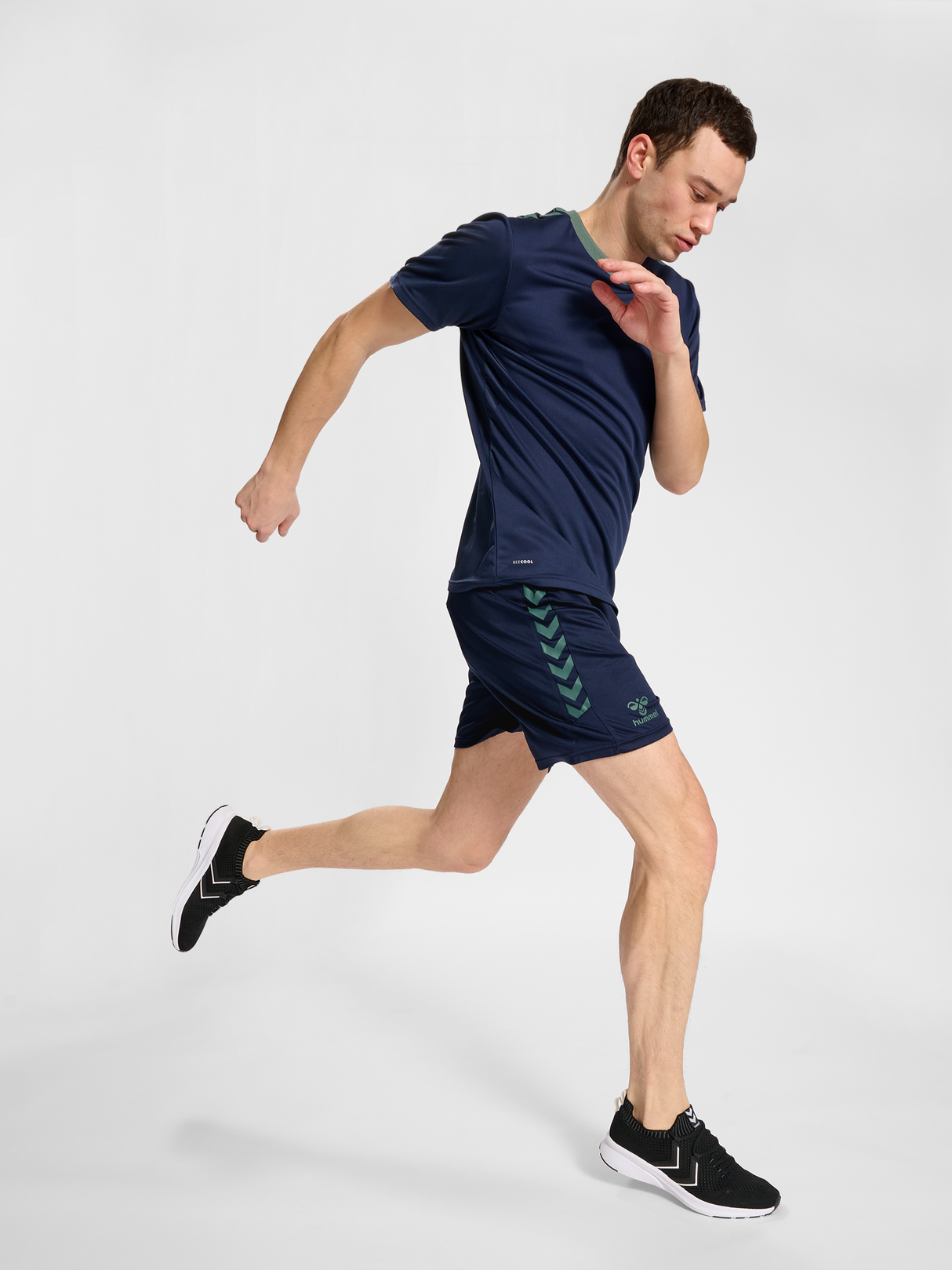 hummel Men's Staltic Poly Shorts-4