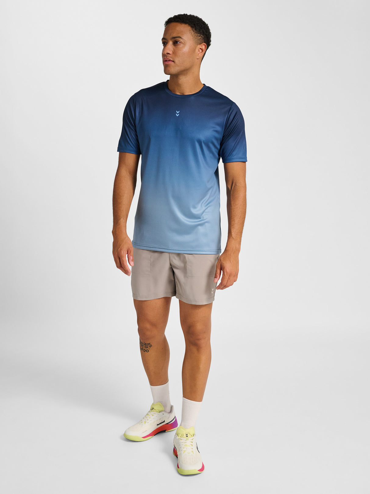 hummel Men's Pulse Gradient Short Sleeve T-Shirt-6