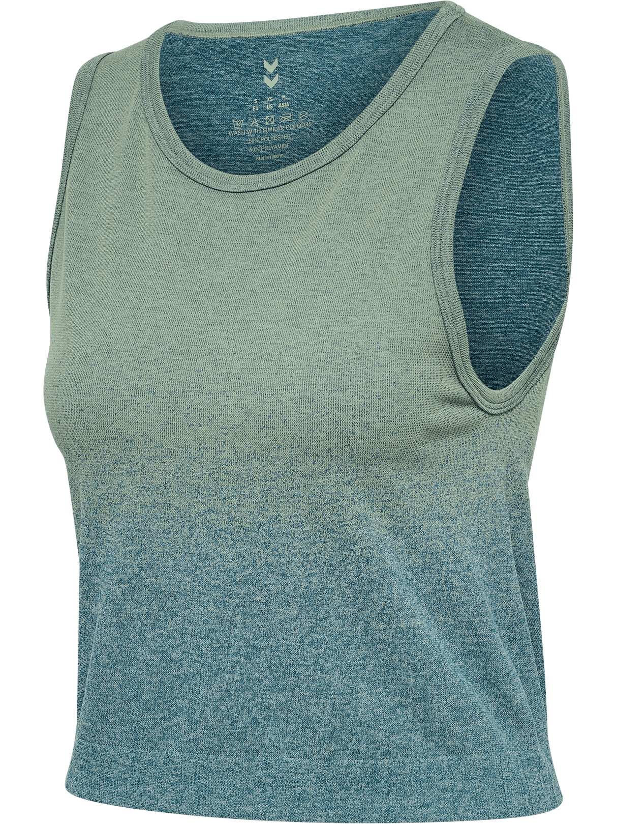 hummel Women's Yoga Seamless Gradient Crop Top-1