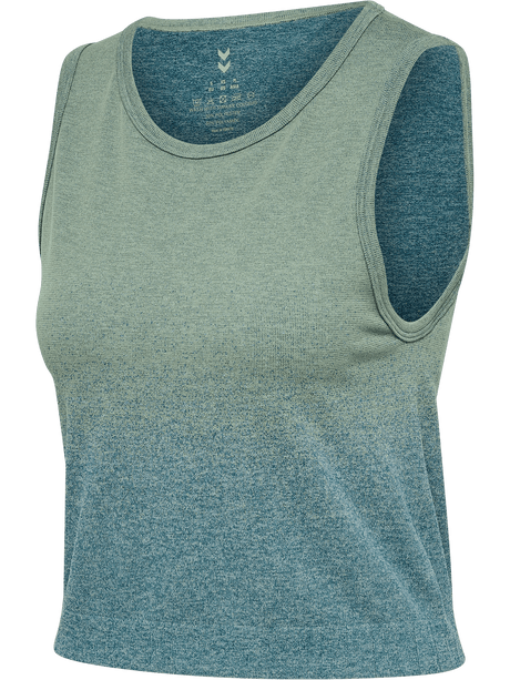 hummel Women's Yoga Seamless Gradient Crop Top-1