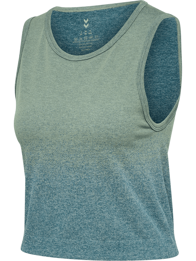 hummel Women's Yoga Seamless Gradient Crop Top-1