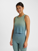 hummel Women's Yoga Seamless Gradient Crop Top-5