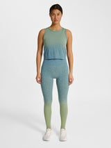 hummel Women's Yoga Seamless Gradient Crop Top-6