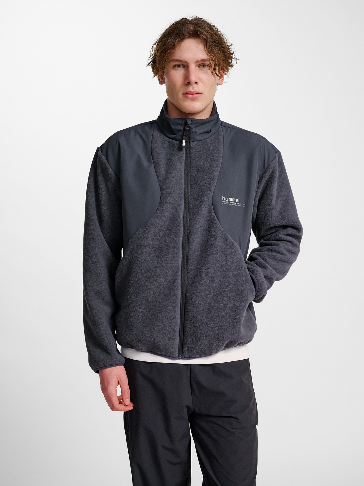 hummel Unisex Hybrid Fleece Jacket-5