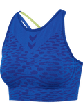 hummel Women's Mindful Training Leo Seamless Sports Bra-1