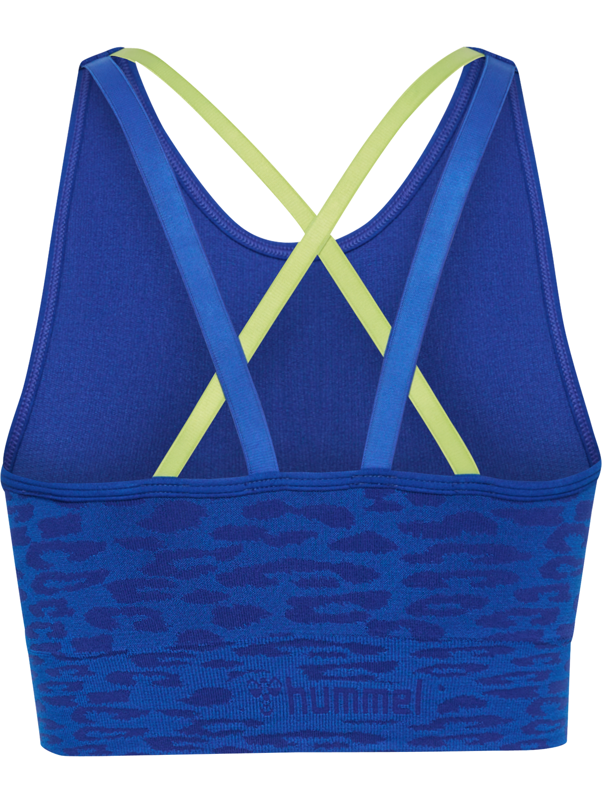hummel Women's Mindful Training Leo Seamless Sports Bra-2