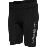 hummel Women's Training Essentials Maja Mid Waist Cotton Tight Shorts-1