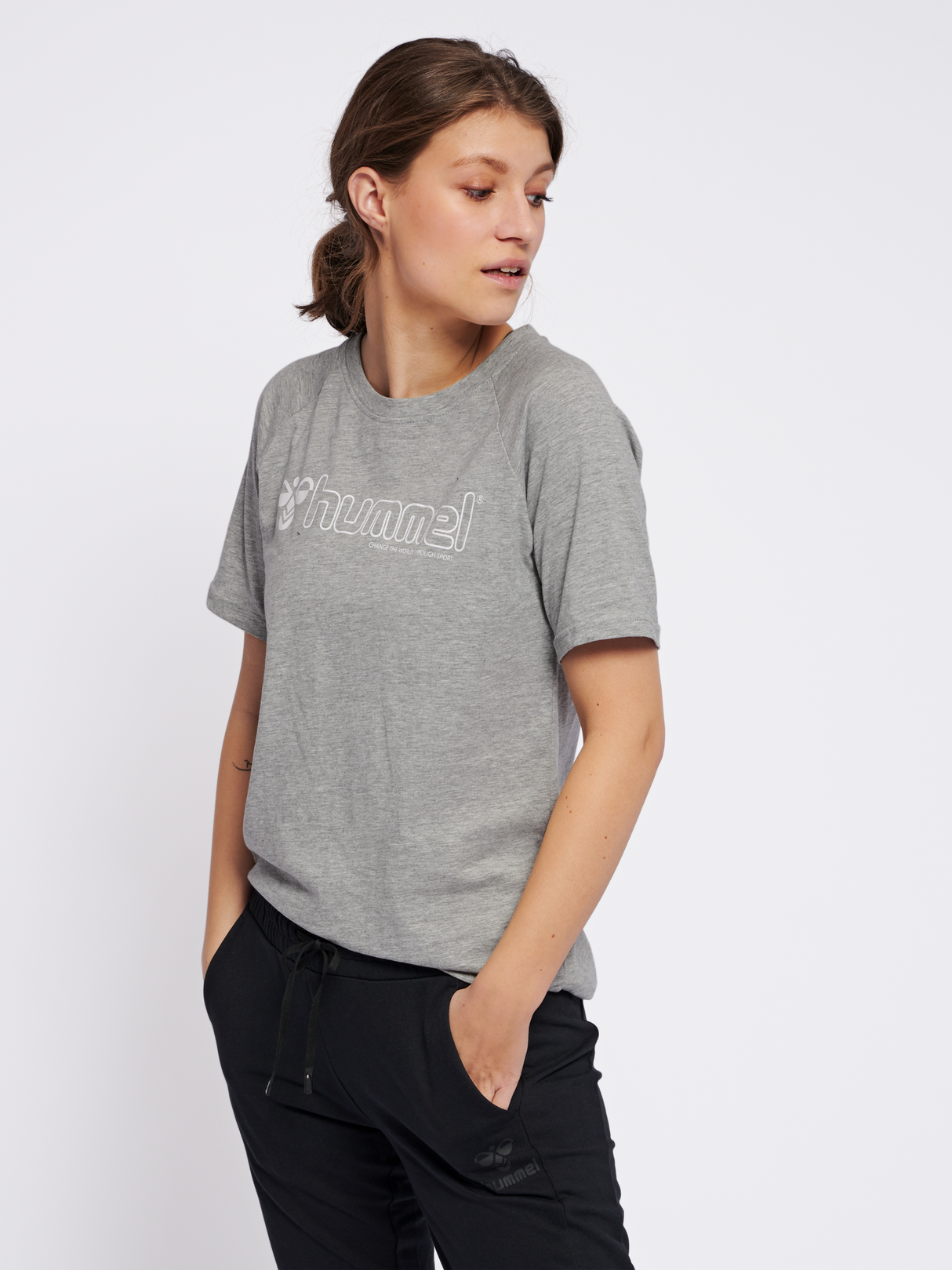 hummel Women's Zenia Short Sleeve T-Shirt-5