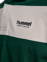 hummel Men's Loose Striped Long Sleeve Polo-3