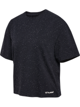 hummel Women's Mindful Training Ultra Boxy Shorts T-Shirt-1