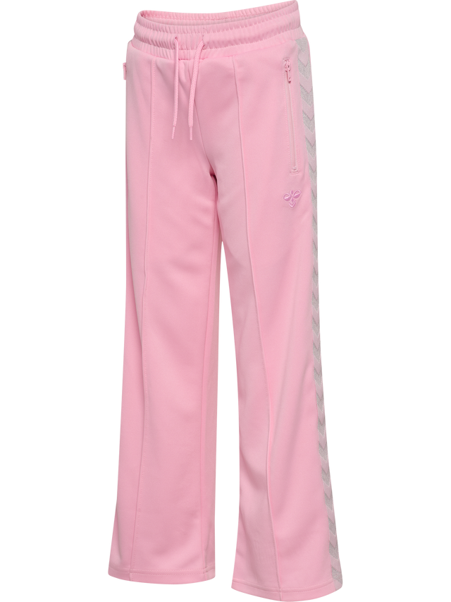 hummel Youth Wide Leg Poly Tape Pants-1