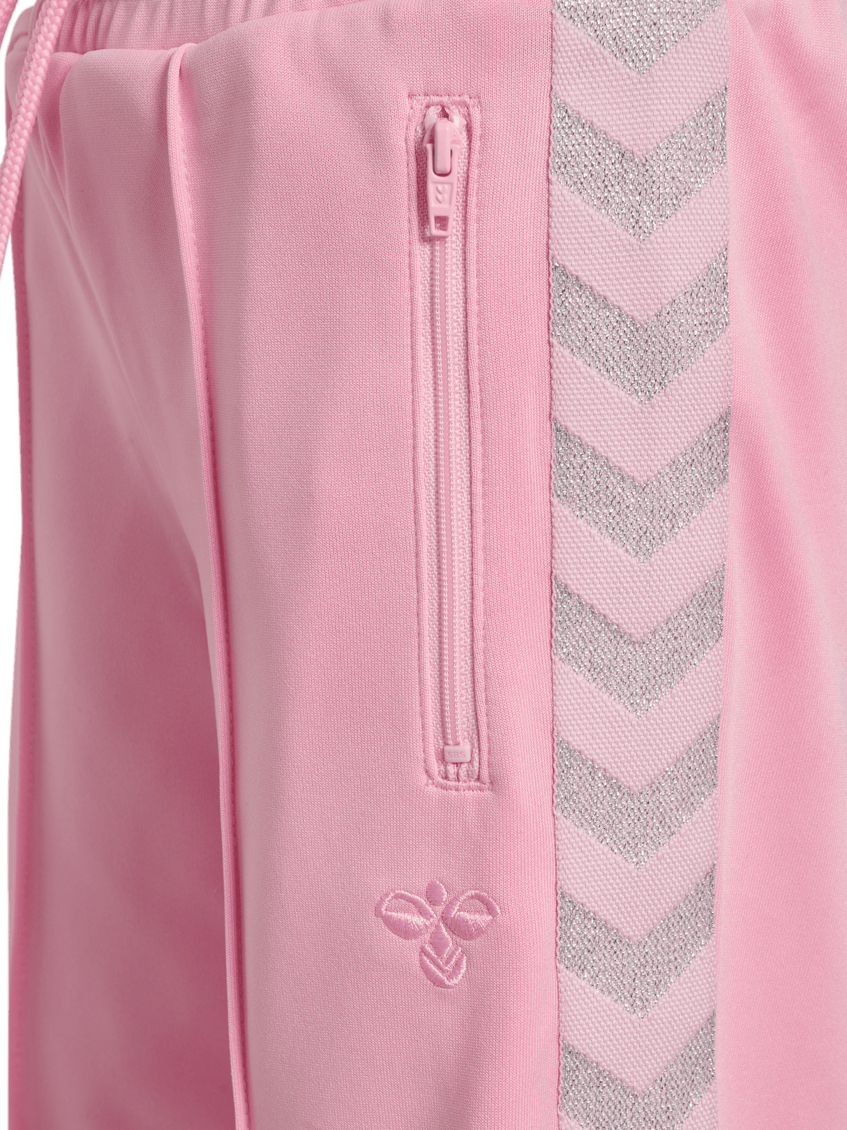 hummel Youth Wide Leg Poly Tape Pants-3
