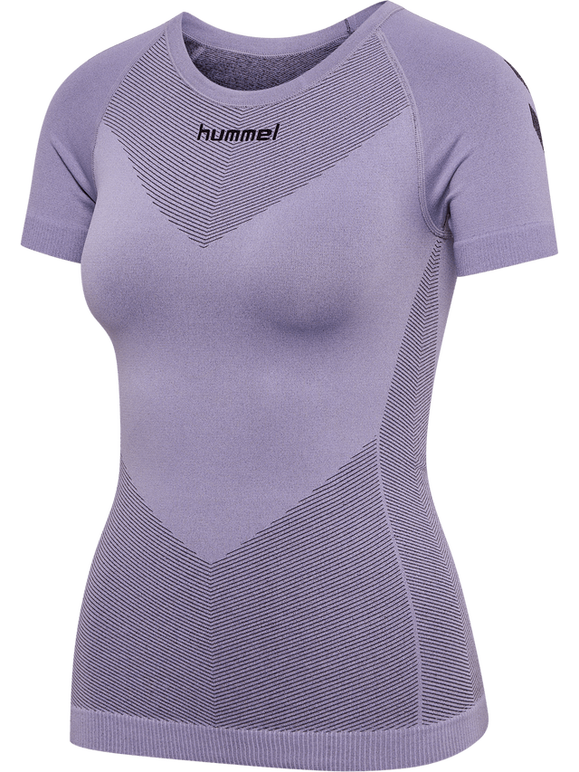 hummel Women's Hummel First Seamless Short Sleeve Jersey-1